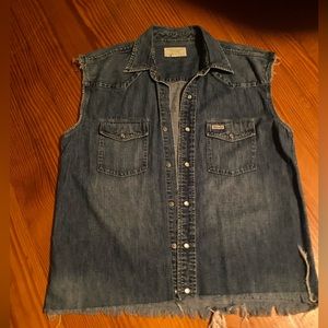 American eagle denim shirt